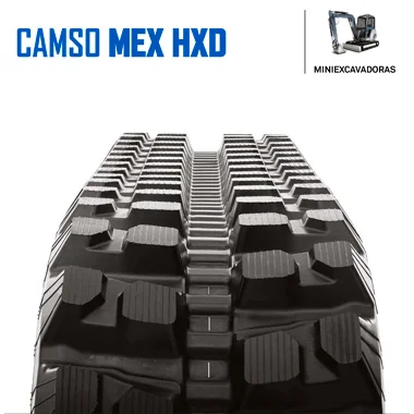 ORUGAS DE CAUCHO CAMSO HXD
