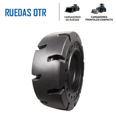 RUEDAS MACIZAS PARA CARGADORAS