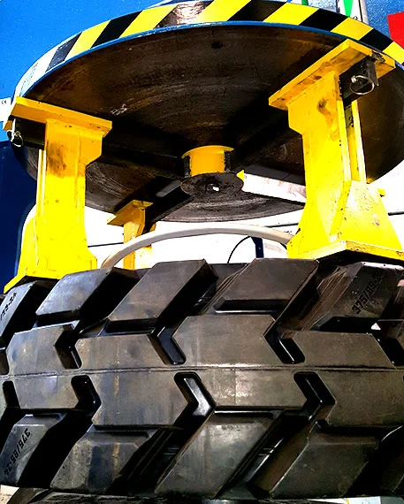 MONTAJE SUPERELASTICO EN PRENSA