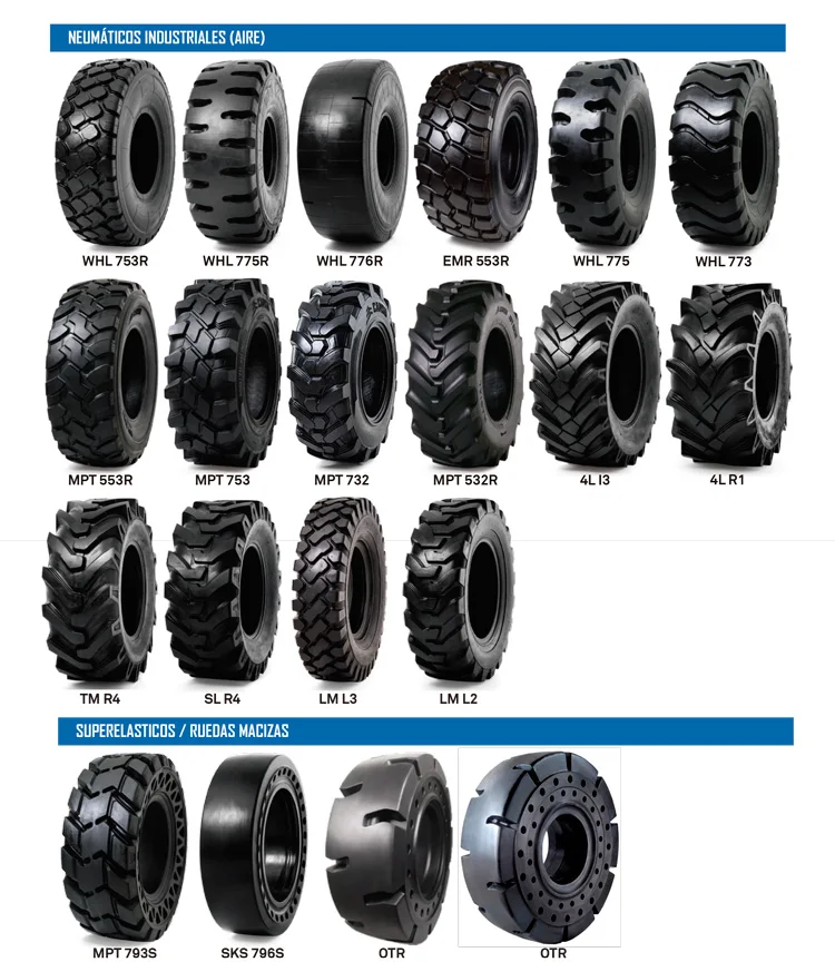 NEUMATICOS PARA PALA CARGADORA