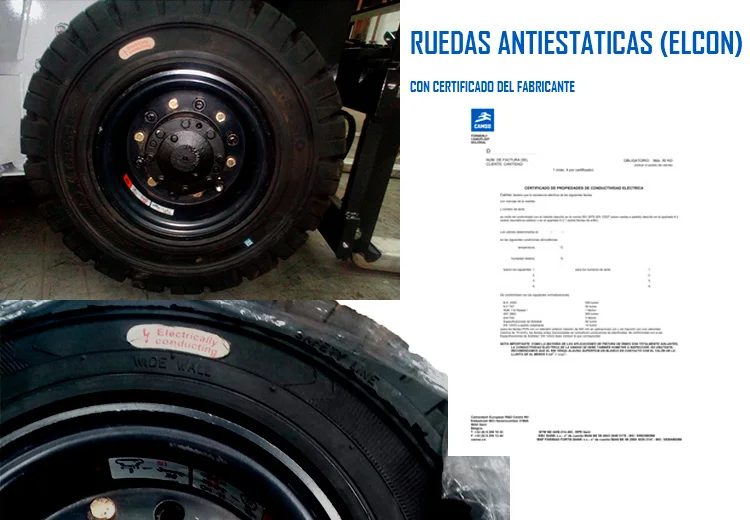 SUPERELASTICOS ANTI ESTATICOS [ELCON] CON CERTIFICADO by CAMSO