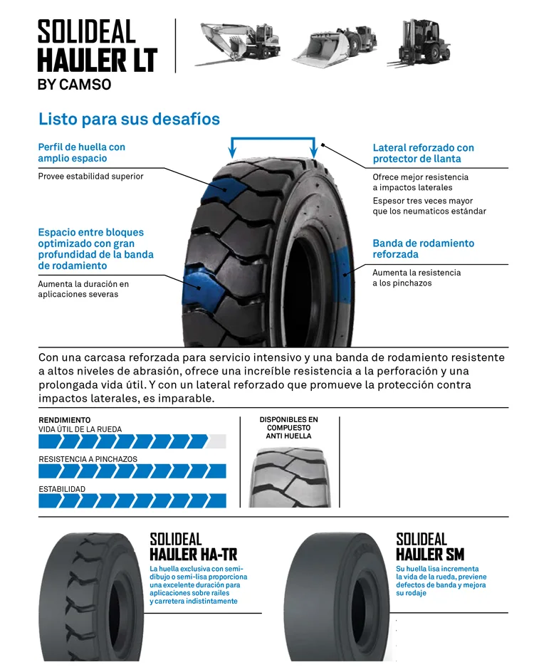 NEUMATICO SOLIDEAL HAULER LT